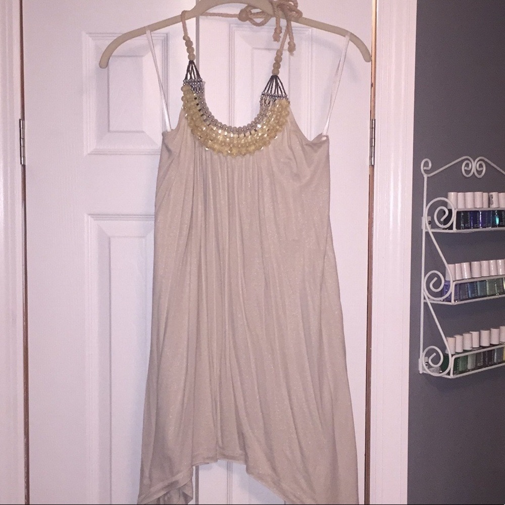 NY&C halter blouse size small NWT